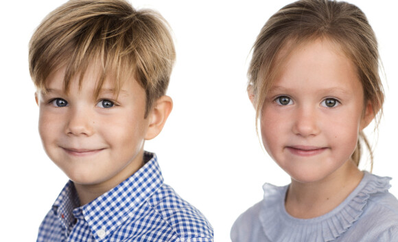I FJOR: Dette bildet ble tatt av tvillingene i forbindelse med deres syvårsdag i fjor. Foto:Montasje/Jens Rosenfeldt I FJOR: Dette bildet ble tatt av tvillingene i forbindelse med deres syvårsdag i fjor. Foto:Montasje/Jens Rosenfeldt